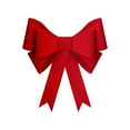thumbnail image 1 of Coollooc 9.4"x7.9" Red Velvet Christmas Bows, Bows Garland Decor, Large Christmas Tree Topper Bow, Red Velvet Bow for Wreaths, Tree, Outside Decorating, 1 of 8