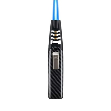 Coollooc Airbrush Windproof Lighter, Powerful Adjustable Flame Dual-Arc Torch Lighter, Waterproof and Windproof (Black)
