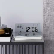 Coollooc Alarm Clock for Bedroom, Loud LED Big Display Plug in Simple Basic Digital Clock , Snooze for Deep Sleepers Kids Elderly Home Office