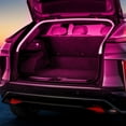 thumbnail image 1 of Coollooc Car Trunk LED Light Interior Accessories, Ambient Lighting Strip Bar Cigarette Lighter Plug Silicone Waterproof Universal and Easy Installation(2-meter,D), 1 of 8