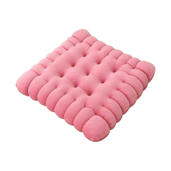 Coollooc Cookie Pillow Cushion, Kawaii Plush Toy Funny Food Plush Cushion for Office Dorm Bedroom Seat,Plush Cushion Gift for Birthday, Valentine, Christmas