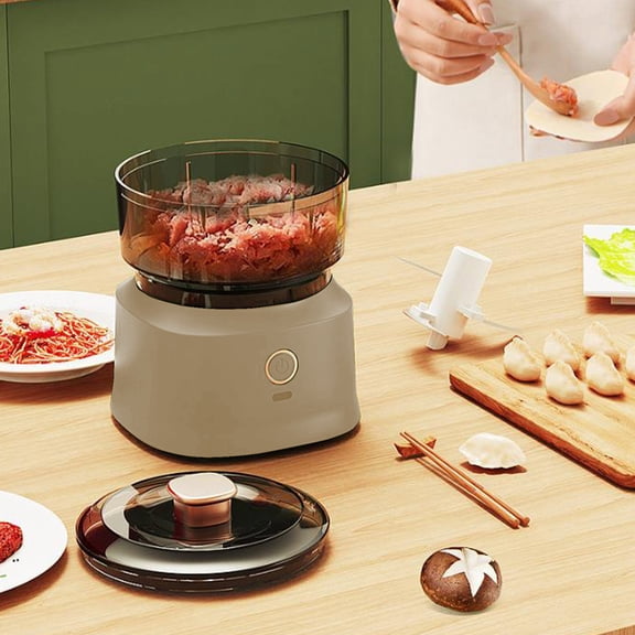 Coollooc Electric Garlic Chopper Portable Mini Food Processor Vegetable Masher with USB Charging Garlic Masher Mincer Vegetable Chopper Food Processor Garlic Chopper Meat Chopper