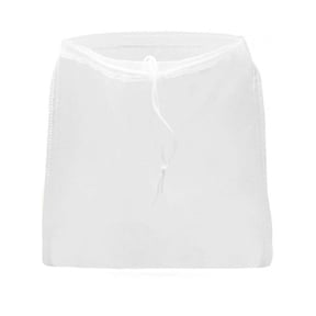 Coollooc Fine Mesh Strainer Yogurt Seive Small Kitchen Juicing Coffee Utensils With Drawstring Cafe Honey Grains Rice Drink Liquids Food Straining Cloth Sifter Hand Filter Bags