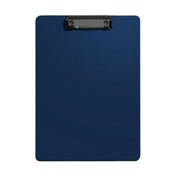 Coollooc Folder Board Office Supplies, Plastic Clipboard with Low Profile Metal Clip, Hanging Clip Boards, Standard A4 Letter Size Clip Boards for Office & School(Dark