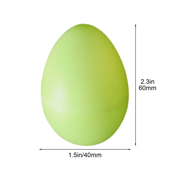 Coollooc Glow in The Dark Easter Eggs, Plastic Eggs for Kids Easter Basket Stuffers Party Favors Egg Hunt Supplies and Easter Decorations, Party Favors, Decorations Supplies(Yellow)