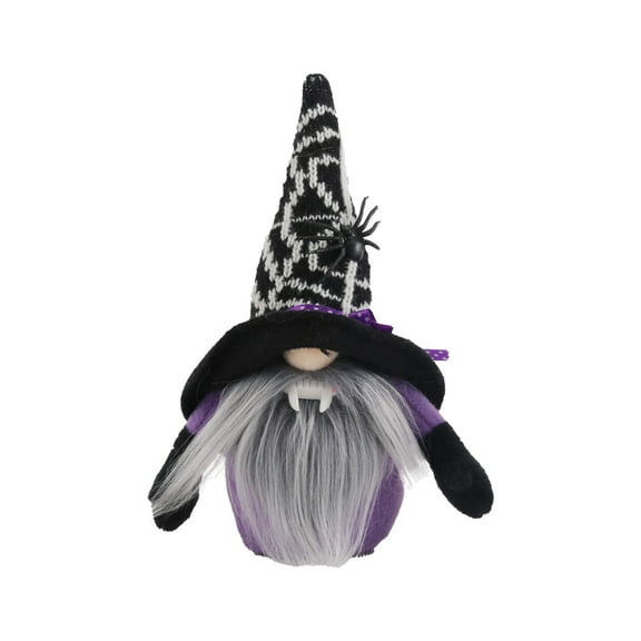 Coollooc Halloween Gnomes Gnomes Plush Scary Vampire and Witch Tomte Elf Doll Gnomes for Table Ornaments Tier Tray Decor Halloween Party Favor Gift Collectible Dolls