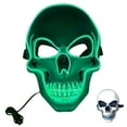 thumbnail image 1 of Coollooc Halloween LED Skull Mask, Horror Screm Scary Mask with Light, Masque for Creepy Party Masquerade, LED Face Mask for Men Women Halloween Festival Party(C), 1 of 8