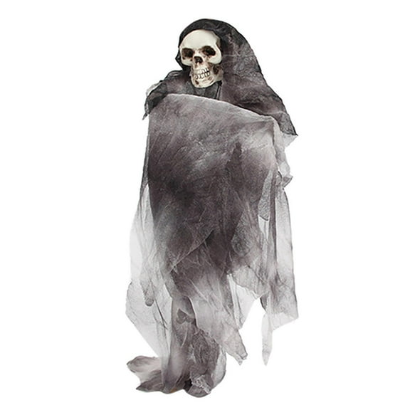 Coollooc Hanging Demon Prop - 39'' - Multicolor, Realistic & Spooky Decoration, Perfect For Halloween & Themed Parties - Durable & Reusable - 1 Pc