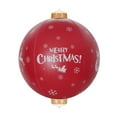 thumbnail image 1 of Coollooc Inflatable Christmas Ornaments, 24" x 24" Oversized Outdoor Christmas Ball Ornaments, Holiday Yard Christmas Tree Decorations, Indoor and Outdoor Decoration Balls(U,24"x24"), 1 of 9