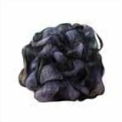 Coollooc Loofah-Charcoal Bath-Sponge, Soft Mesh Black Luffa Loofa Loufa Puff Set/Exfoliating Body Scrubber for Women and Men - Exfoliate & Soothe Face & Body(Purple)