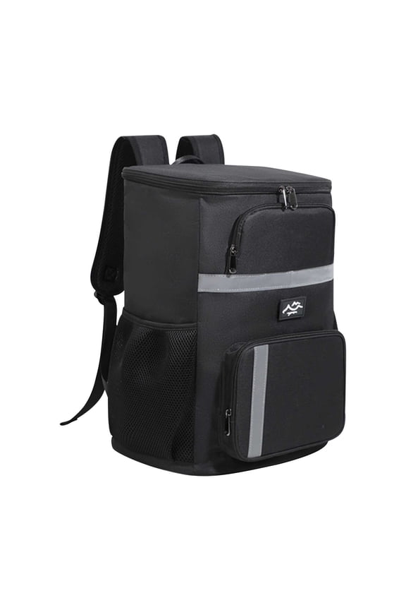 Lunch Backpack for Men Women, 17 Inch Travel Laptop Backpack with Cooler Compartment, Carry On Backpack with USB Port, Waterproof Computer Bag for Business Work Camping Picnic