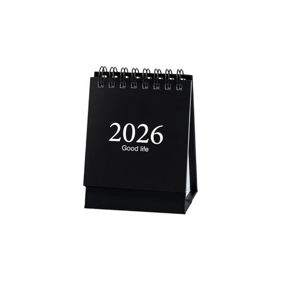 Coollooc Mini Desk Calendar 2026-2027, January 2026 until July 2027, 19 ...