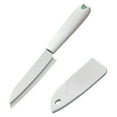 thumbnail image 1 of Coollooc Paring Knives Ultra Sharp Vegetable and Fruit Knife with Sheath Cover,Rust Proof Stain Resistant German Steel Small Kitchen Knife (1PCS Peeling Knives and 1PCS Knife Sheath), 1 of 1