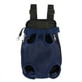 thumbnail image 1 of Coollooc Pet Carrier Backpack, Adjustable Pet Front Cat Dog Carrier Backpack Travel Bag, Legs Out, Easy-Fit for Traveling Hiking Camping for Small Medium Big Dogs Cats Puppies (Large), 1 of 1