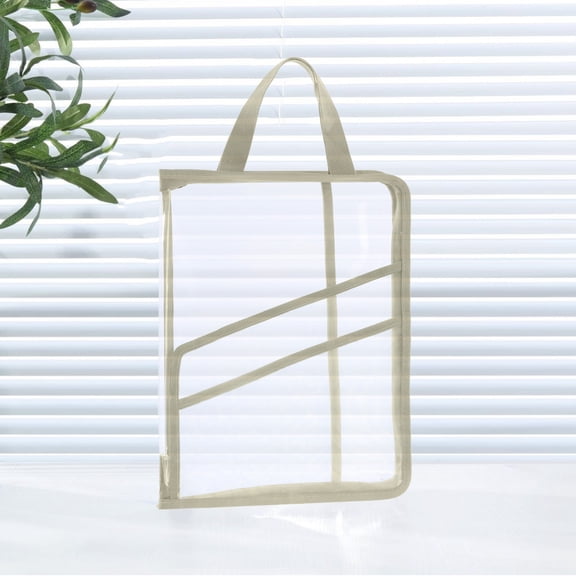 Coollooc Plastic Envelopes File Folders with Handle,Rainforced Clear Folder Important Document Organizer,A4 Letter Size Bill Receipt Paper Holder Organizer Folder with Safe Closure for School Office