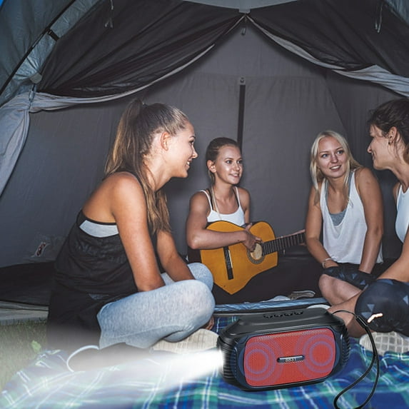 Coollooc Portable Bluetooth Speaker, Speakers Bluetooth Wireless Waterproof with Bluetooth 5.1, Loud Stereo, Deep Bass, for Party, Shower, Birthday and Festival Gift