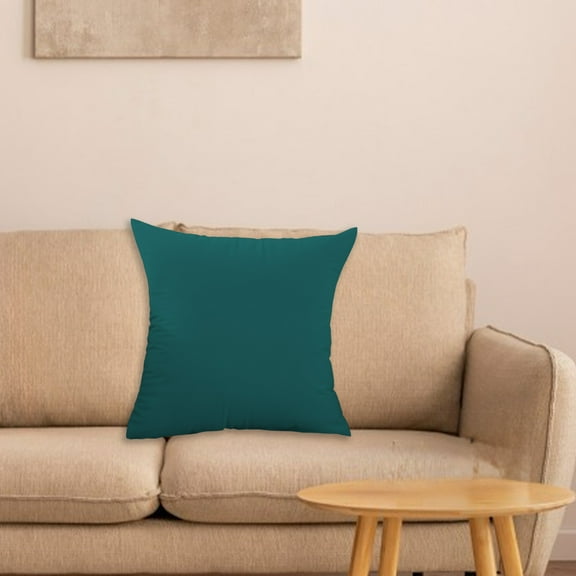 Coollooc Premium Throw Pillow Inserts - 17.71x17.71 Inch, Velvet Throw Pillow, Supportive Decorative Cushion Fillers for Sofa, Bed & Couch - Perfect for Home