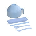 thumbnail image 1 of Coollooc Ramen Cooker Ramen Bowl Set with Chopsticks, Microwave Ramen Bowl Set, 2026 New 3-in-1 Portable Noodle Bowl with Lid and Drain Basket, Suitable for Dorm, Home, Office(Light Blue), 1 of 9