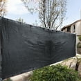 thumbnail image 1 of Coollooc Shade Fence Privacy Screen Windscreen Cover Netting Mesh Fabric Cloth - Cable Zip Ties Included, 1 of 6