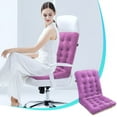 thumbnail image 1 of Coollooc Soft Seat Cushions for Home, Comfort Chair Cushion Breathable Recliner Cushion, Seat Cushion for Chairs, Breathable Car Seat Back Support for Office Chair Car Seat Lower Back(Purple), 1 of 1