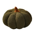 thumbnail image 1 of Coollooc Stuffed Pumpkin Fluffy 8 inch Halloween Pumpkins Plush Toys Soft Pumpkin Throw Pillow Gifts for Home Decoration Party Favors 7.87x4.72in(Green), 1 of 9
