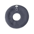 thumbnail image 1 of Coollooc Toilet Seat Cushion, Household Four Seasons Universal Toilet Seat Thickened with Handle Winter Toilet Ring Washable Sets Wear Knitted Toilet Seat Mat, 1 of 5