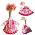 thumbnail image 1 of Coollooc Valentine's Day Goose Outfit Love Heart Lawn Porch Goose Clothes for 23" Statue Valentine's Day Outdoor Patio Yard Lawn Art Decoration(Pink), 1 of 9