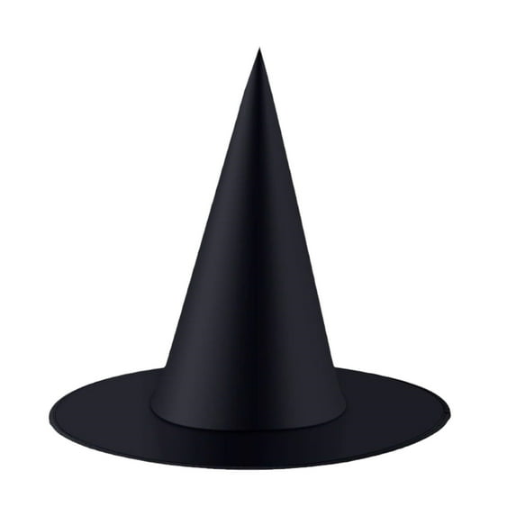 Coollooc Witch Hats, Witches Hat Halloween Decor, Black Wizard Hat Witch Costume Accessories Floating Hats, Halloween Decorations Indoor Outdoor(Black)