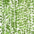 thumbnail image 1 of Coolmade 12 Strands Artificial Ivy Leaf Plants Vine Hanging Garland Fake Foliage Flowers Home Kitchen Garden Office Wedding Wall Decor, 91 Feet, 1 of 7