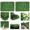 thumbnail image 1 of Coolmade 2Pcs 24"x16"Artificial Boxwood Panels,Boxwood Hedge Wall Panels, Artificial Grass Backdrop Wall1.6,Green Grass Wall, Privacy Hedge Screen UV Protected for Outdoor Indoor Garden Fence Backyard, 1 of 10