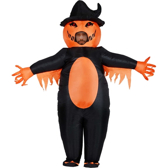 Coolmade Pumpkin Inflatable Costume for Adult, 1 Count