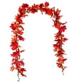 thumbnail image 1 of Coolmade 2 Pack Fall Maple Leaf Garland - 6.5ft/Piece Artificial Foliage Garland Autumn Hanging Fall Leave Vines for Indoor Outdoor Wedding Thanksgiving Dinner Party Decor, 1 of 7