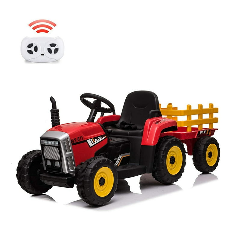 Motorized sales tractor toy