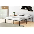 thumbnail image 1 of Coolmee Heavy Duty Metal Bed Fram Platform Bed，Full Size Metal Bed（191*99*38CM，Black）, 1 of 7