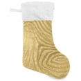 thumbnail image 1 of Coolnut 1 Pack Christmas Stockings 17.7 Inches Gold Animal Print Glitter Large Size Xmas Cable Stocking Gifts & Decorations for Family Holiday Xmas Party, 1 of 6