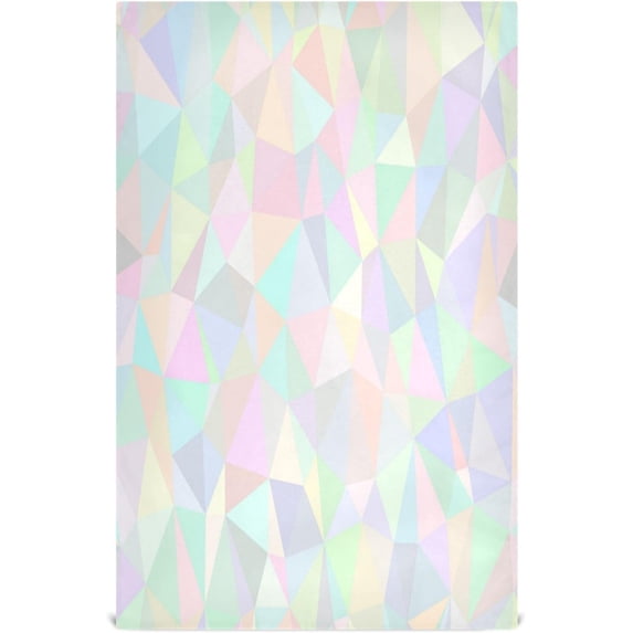 Coolnut 1 Pack Geometric Magic Abstract Kitchen Towels, Soft Highly Absorbent Dish Towels Reusable Tea Towels Set, 28"x 18"