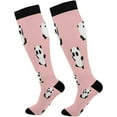 thumbnail image 1 of Coolnut 1 Pack Panda Bear Pattern Compression Socks for Women Men Knee High Stocking for Running,Athletic,Medical, 1 of 6