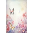 thumbnail image 1 of Coolnut 1 Pack Pastel Butterflies Kitchen Towels Highly Absorbent, Super Soft Dishcloths 18 x 28 Inches Reusable Quick Drying Tea Towels Set for Home,Kitchen Decor Wash cloth, 1 of 7