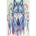 thumbnail image 1 of Coolnut 1 Pack Wolf Kitchen Towels Highly Absorbent, Super Soft Dishcloths 18 x 28 Inches Reusable Quick Drying Tea Towels Set for Home,Kitchen Decor Wash cloth, 1 of 7