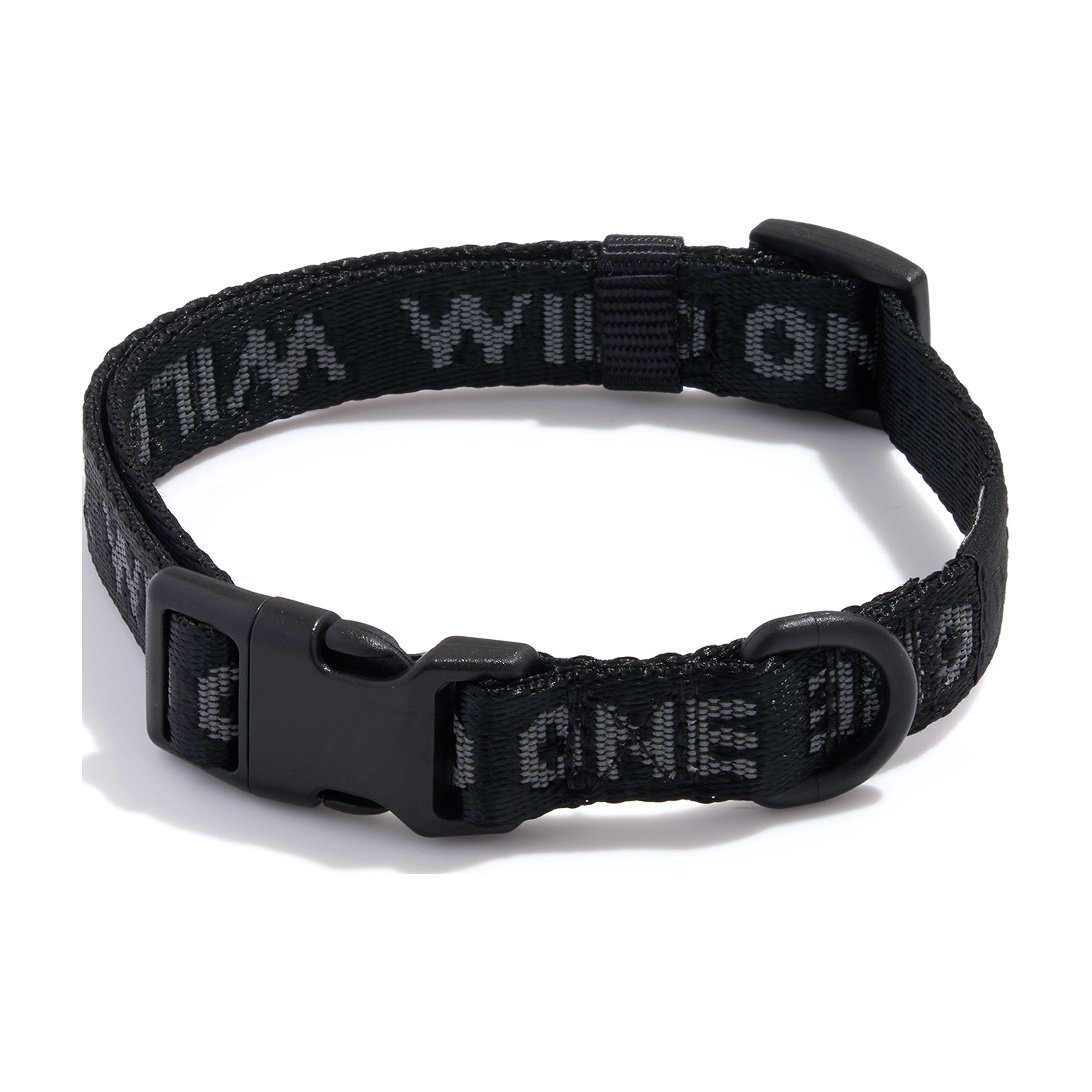 Wild One Quick-Release Adjustable Dog Collar, Black Reflective, Large/X-Large