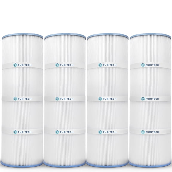 Puri Tech PA81-PAK4 Pool Filter Cartridge Replacement for Hayward C3025 CX580XRE - 4-Pack