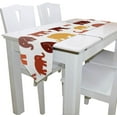 thumbnail image 1 of Coolnut 13"x70" Rectangle Cute Elephants On White Printed Table Runner for Wedding Birthday Holiday, 1 of 7