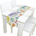 thumbnail image 1 of Coolnut 13"x70" Rectangle Cute Sea Life Pattern Printed Table Runner for Wedding Birthday Holiday, 1 of 5