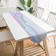 thumbnail image 1 of Coolnut 13"x70" Table Cloth Runner, Multicolor Marble Table Runners for Kitchen Dinner Table Party Holidays, 1 of 3