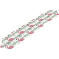 thumbnail image 1 of Coolnut 13"x70" Table Runner, Flamingo Flowers and Palm Leaves Washable Table Cloth Runner for Holiday Home Wedding Table Top Decoration, 1 of 5