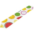 thumbnail image 1 of Coolnut 13"x70" Table Runner, Fruit Slices Washable Table Cloth Runner for Holiday Home Wedding Table Top Decoration, 1 of 7