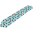 thumbnail image 1 of Coolnut 13"x70" Table Runner, Funny Cartoon Penguins Washable Table Cloth Runner for Holiday Home Wedding Table Top Decoration, 1 of 5