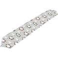 thumbnail image 1 of Coolnut 13"x70" Table Runner, Penguins White Trees Washable Table Cloth Runner for Holiday Home Wedding Table Top Decoration, 1 of 5