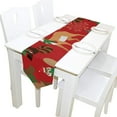thumbnail image 1 of Coolnut 13"x90" Rectangle Christmas Deer Pattern Printed Table Runner for Wedding Birthday Holiday, 1 of 5