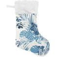 thumbnail image 1 of Coolnut 17.7 Inch Christmas Stockings, 1 PCS Tropical Plants Presonalized Large Stocking Sock for Family Holiday Xmas Party Decorations, 1 of 7